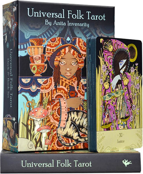 Изображение товара Гадальные карты U.S. Games Systems Universal Folk Tarot Cards / UNVF78