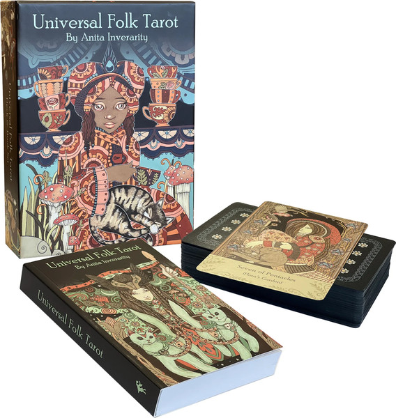 Изображение товара Гадальные карты U.S. Games Systems Universal Folk Tarot Cards / UNVF78
