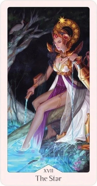 Изображение товара Гадальные карты U.S. Games Systems Heavenly Bloom Tarot / HBT78