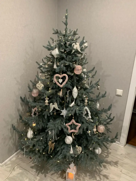 Изображение товара Ель искусственная Царь елка Раскидистая премиум / РДП/ГЛ-210 (голубой)