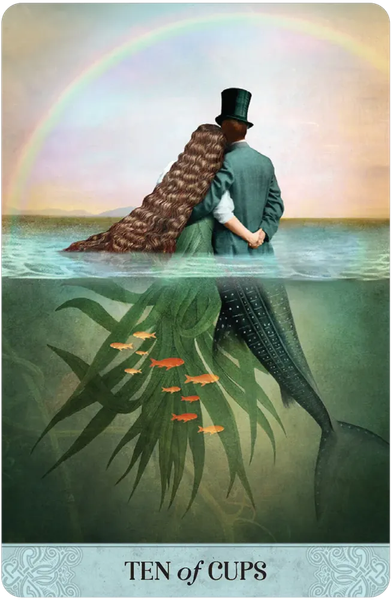 Изображение товара Гадальные карты U.S. Games Systems Tarot of Mystical Moments Borderless Miniature / MMM84