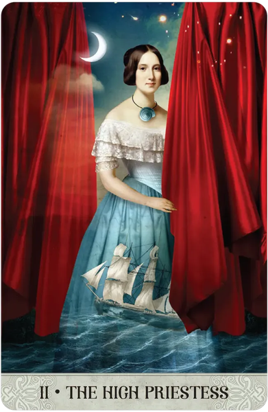 Изображение товара Гадальные карты U.S. Games Systems Tarot of Mystical Moments Borderless Miniature / MMM84