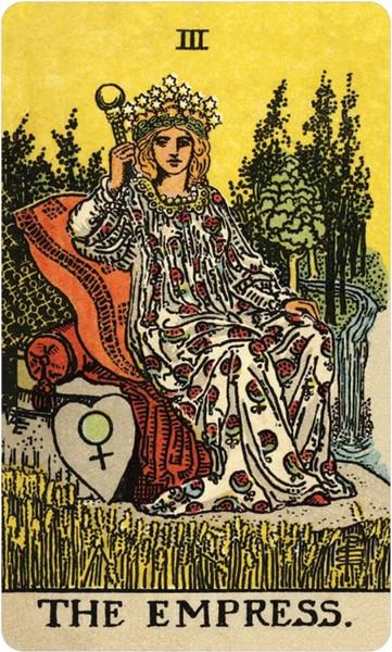 Изображение товара Гадальные карты U.S. Games Systems Smith-Waite Tarot Deck Borderless Miniature Edition / MSW84