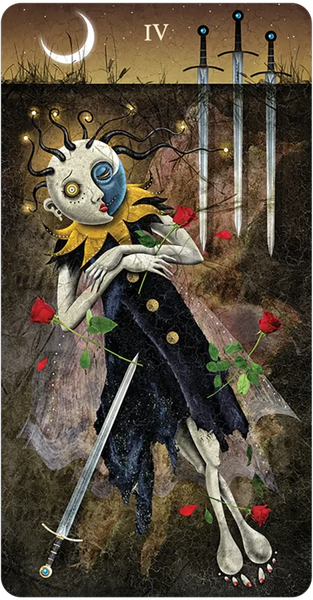 Изображение товара Гадальные карты U.S. Games Systems Deviant Moon Tarot Miniature Borderless / MDV78