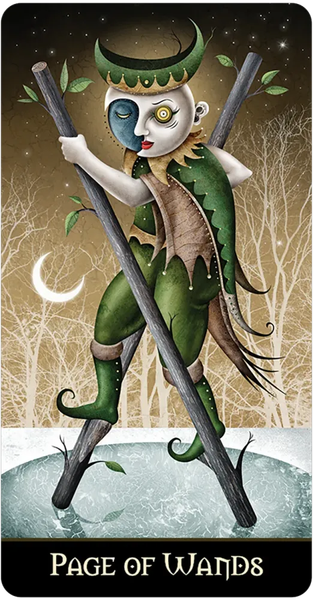 Изображение товара Гадальные карты U.S. Games Systems Deviant Moon Tarot Miniature Borderless / MDV78