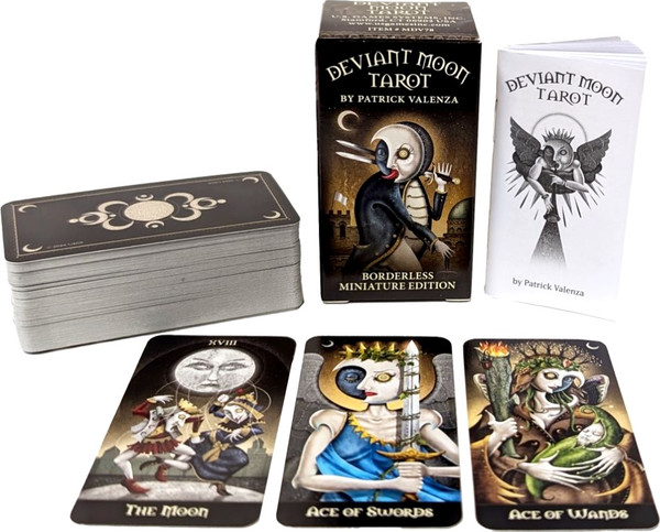 Изображение товара Гадальные карты U.S. Games Systems Deviant Moon Tarot Miniature Borderless / MDV78