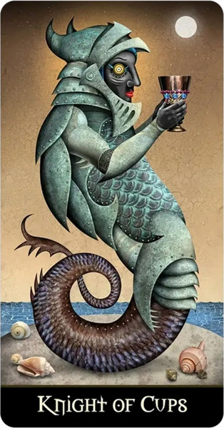 Изображение товара Гадальные карты U.S. Games Systems Deviant Moon Tarot Miniature Borderless / MDV78