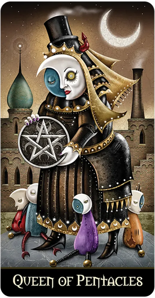 Изображение товара Гадальные карты U.S. Games Systems Deviant Moon Tarot Miniature Borderless / MDV78