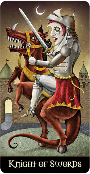 Изображение товара Гадальные карты U.S. Games Systems Deviant Moon Tarot Miniature Borderless / MDV78