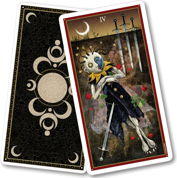 Изображение товара Гадальные карты U.S. Games Systems Deviant Moon Tarot Miniature Borderless / MDV78