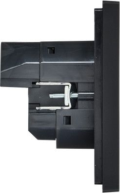 Изображение товара Розетка IEK Forte&Piano FP-R14-16-U22-018-K02 (черный)