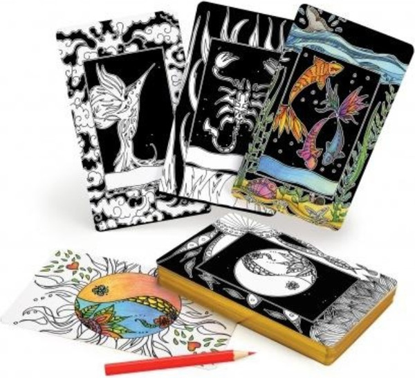 Изображение товара Гадальные карты Schiffer Publishing Intuitive Wisdom Color Your Deck Tarot / SP124