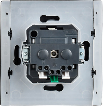 Изображение товара Розетка IEK Forte&Piano FP-R16-16-1-44-K46 (стальной)