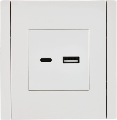 Изображение товара Розетка IEK Forte&Piano FP-U22-D31-K01 (белый)
