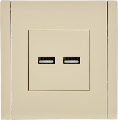Изображение товара Розетка IEK Forte&Piano FP-U21-D31-K10 (ваниль)