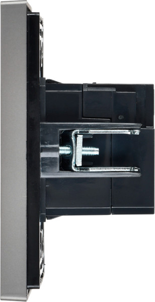 Изображение товара Розетка IEK Forte&Piano FP-U21-D31-K46 (стальной)