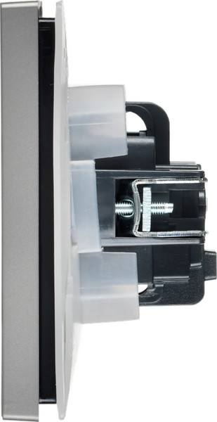 Изображение товара Розетка IEK Forte&Piano FP-R16-16-44-K46 (стальной)