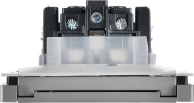 Изображение товара Розетка IEK Forte&Piano FP-R16-16-44-K46 (стальной)