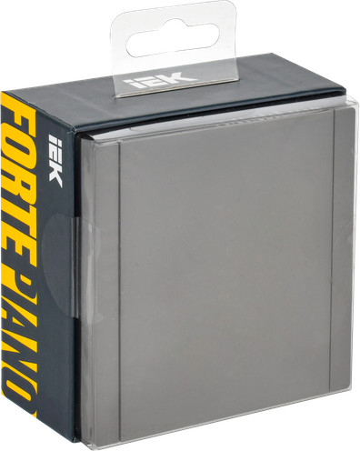 Изображение товара Розетка IEK Forte&Piano FP-R16-16-44-K46 (стальной)