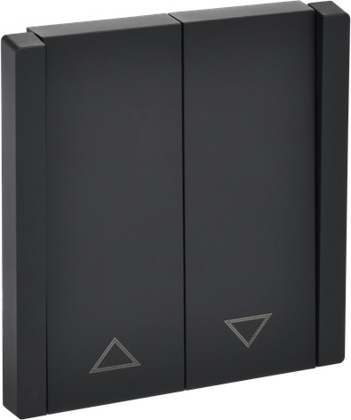 Изображение товара Выключатель IEK Forte&Piano FP-V15-0-10-1-K02 (черный)