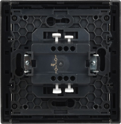 Изображение товара Выключатель IEK Forte&Piano FP-V14-0-10-1-K46 (стальной)