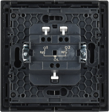 Изображение товара Выключатель IEK Forte&Piano FP-V15-0-10-1-K03 (серый)