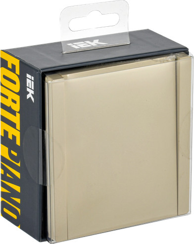 Изображение товара Выключатель IEK Forte&Piano FP-V14-0-10-1-K10 (ваниль)