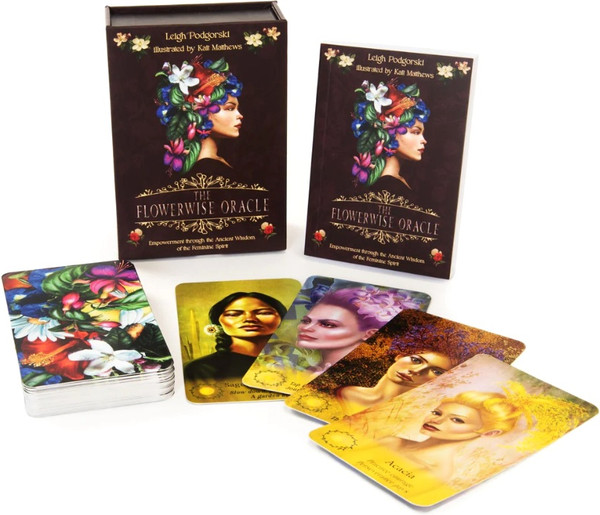 Изображение товара Гадальные карты Schiffer Publishing The Flowerwise Oracle Cards / SP195