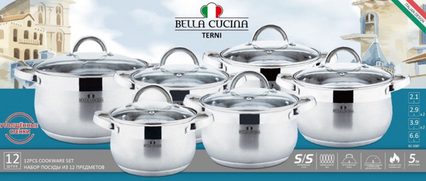 Изображение товара Набор кастрюль Bohmann BC-2087