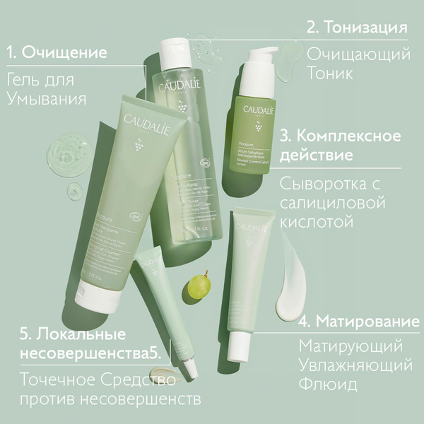 Изображение товара Тоник для лица Caudalie Vinopure Lotion Purifiante (200мл)