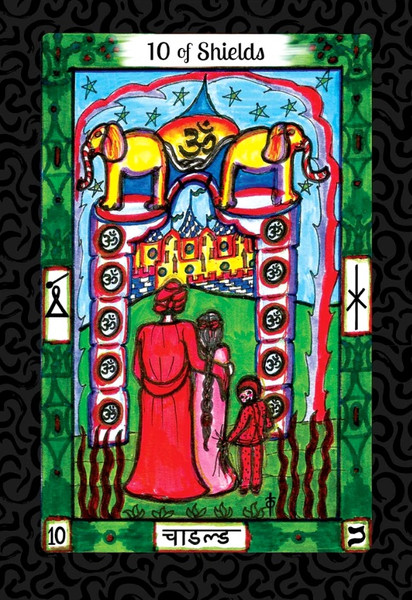 Изображение товара Гадальные карты Schiffer Publishing The Vedic Tarot Cards / SP197