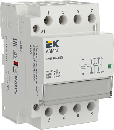 Контактор IEK Armat AR-KMR10-063-40-048 — фото 3