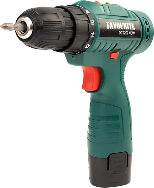 Изображение товара Аккумуляторная дрель-шуруповерт Favourite DC 1201 New