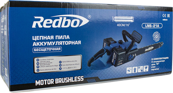Изображение товара Пила цепная аккумуляторная Redbo LNS-21A