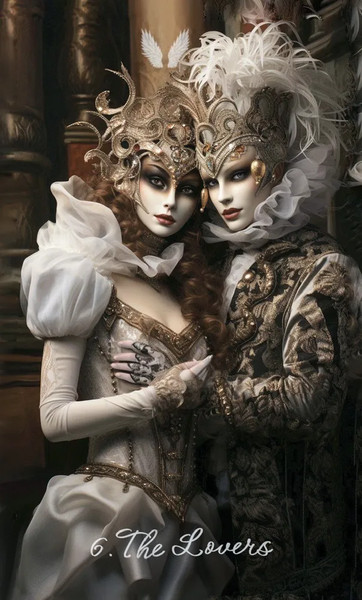 Изображение товара Гадальные карты Lo Scarabeo Таро Венецианского Цирка (9785919375845)