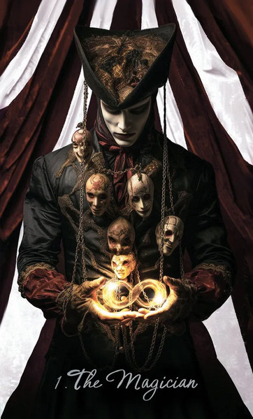 Изображение товара Гадальные карты Lo Scarabeo Таро Венецианского Цирка (9785919375845)