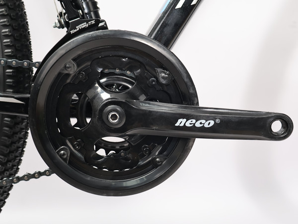 Изображение товара Велосипед BENETTI Prime 29 (18, глянцевый черный/синий, разобранный, в коробке)