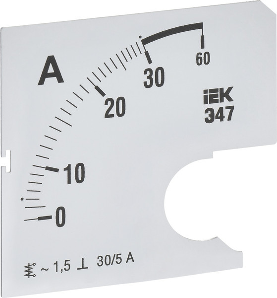 Изображение товара Шкала для амперметра IEK IPA10D-SC-0030