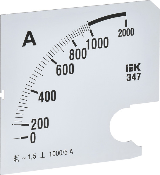 Изображение товара Шкала для амперметра IEK IPA20D-SC-1000