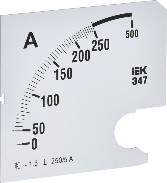 Изображение товара Шкала для амперметра IEK IPA20D-SC-0250