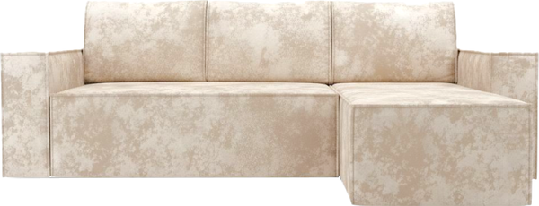 Изображение товара Диван угловой Sundays Home Лофт (велюр плюш бежевый)