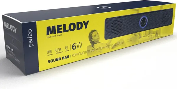 Изображение товара Портативная акустика Perfeo Melody PF A4435 (черный)