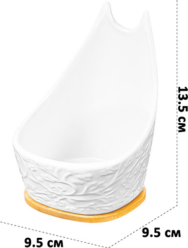 Изображение товара Подставка под ложку Elan Gallery Веточки-цветочки / 950429