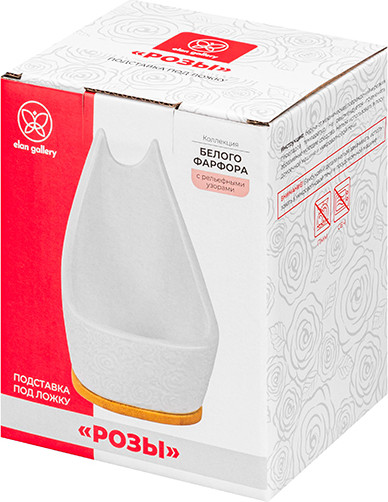 Изображение товара Подставка под ложку Elan Gallery Розы / 950430