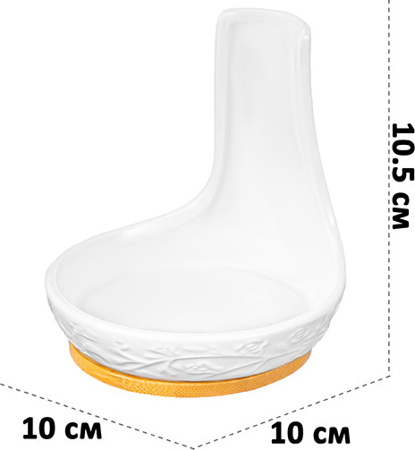 Изображение товара Подставка под ложку Elan Gallery Веточки-цветочки / 950434