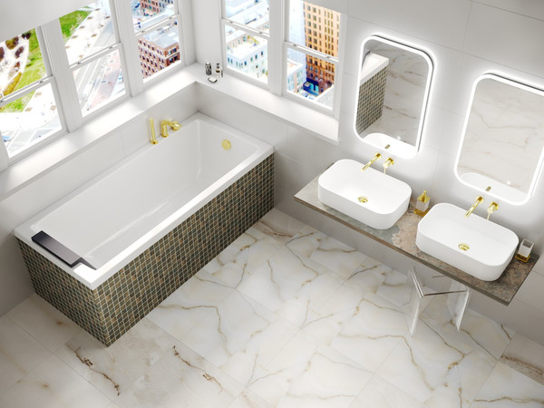 Изображение товара Ванна акриловая Whitecross Wave 160x80 / 0101.160080.100