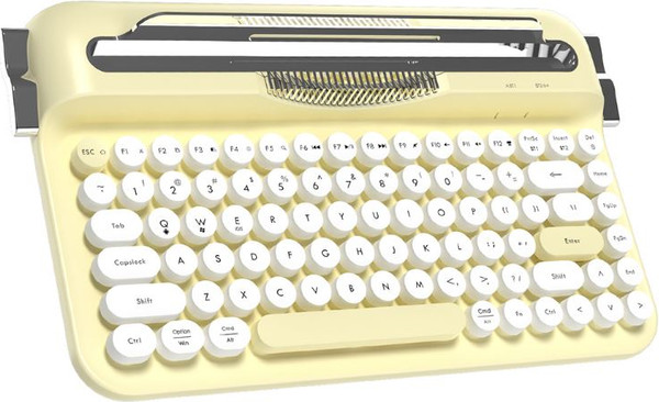 Изображение товара Клавиатура Ajazz AF84 (белый/желтый)