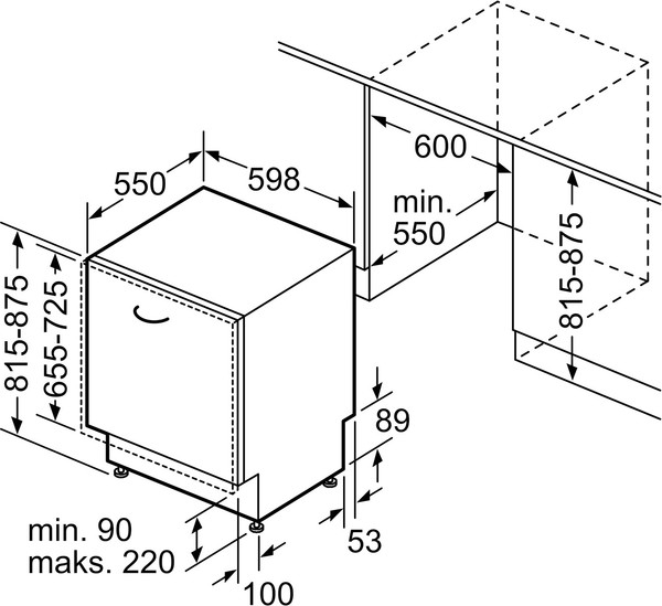 Изображение товара Посудомоечная машина Bosch SMV4EVX04E