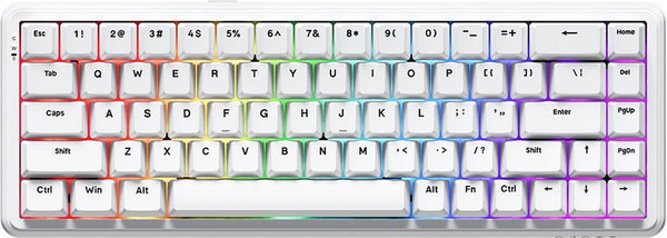 Изображение товара Клавиатура Ajazz AK680 MAX (8+1K) (белый)