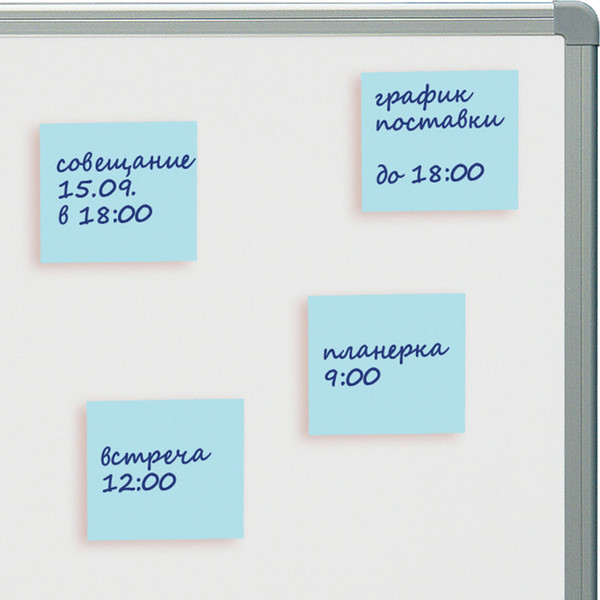 Изображение товара Стикеры канцелярские Staff Standard / 116578 (голубой)